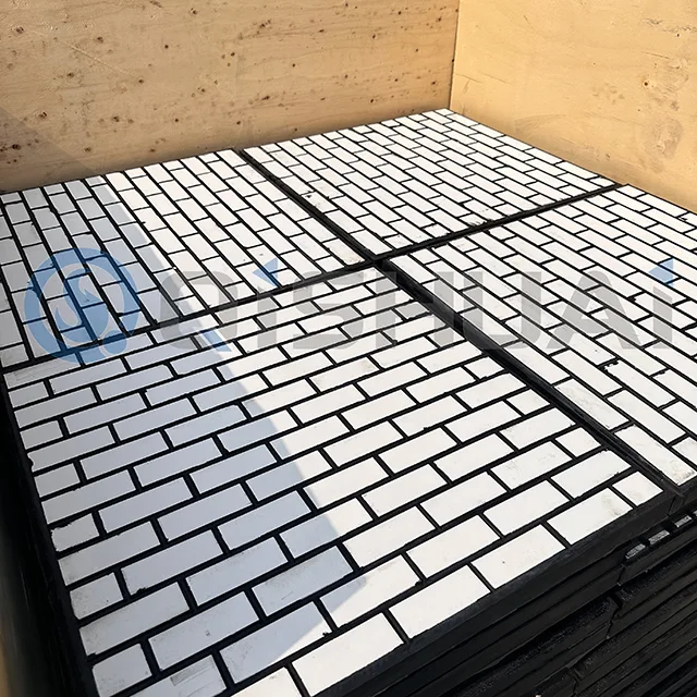 Steel Rubber Ceramic Composite Wear Plate